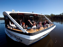 People enjoying a cruise