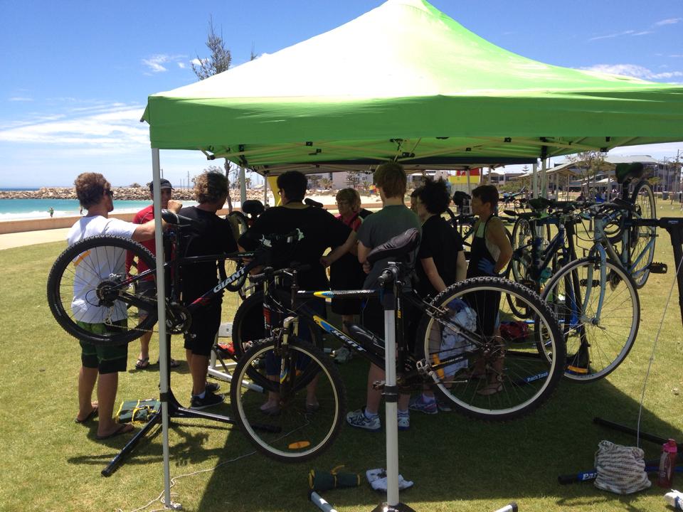RAC bikeDr tent