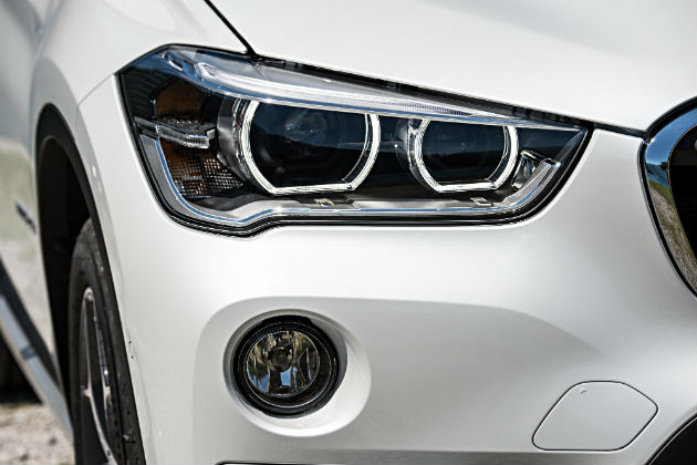 BMW X1 headlights