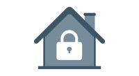 House graphic representing RAC Security