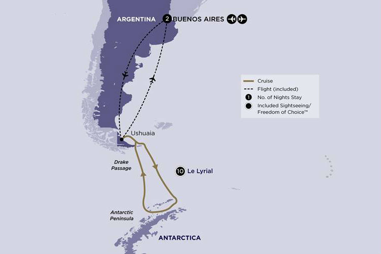 Antarctica Itinerary