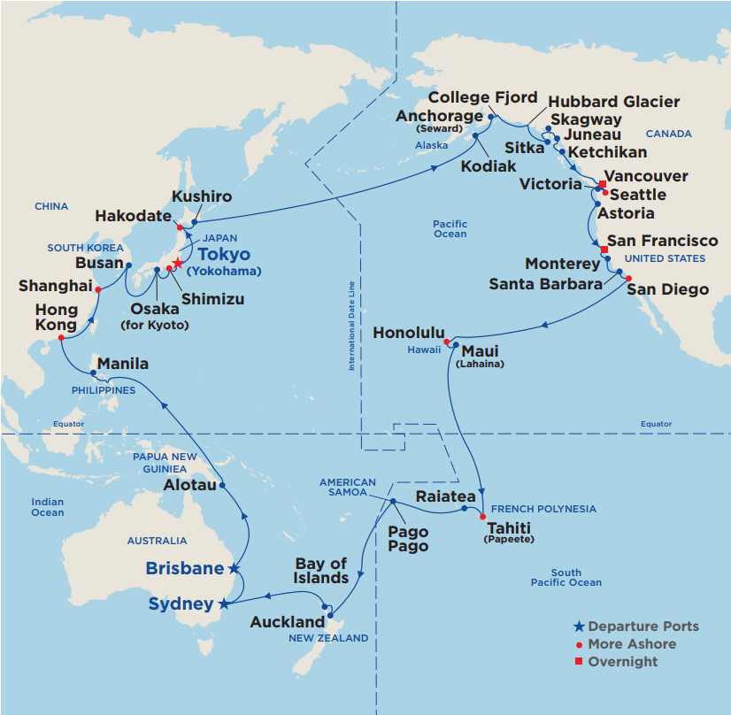Circle Pacific Map